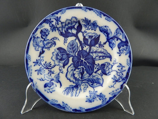 ANTICO PIATTO NINFEE CERAMICA RICHARD MILANO FINE 800 FLOW BLUE WATER NYMPH A777