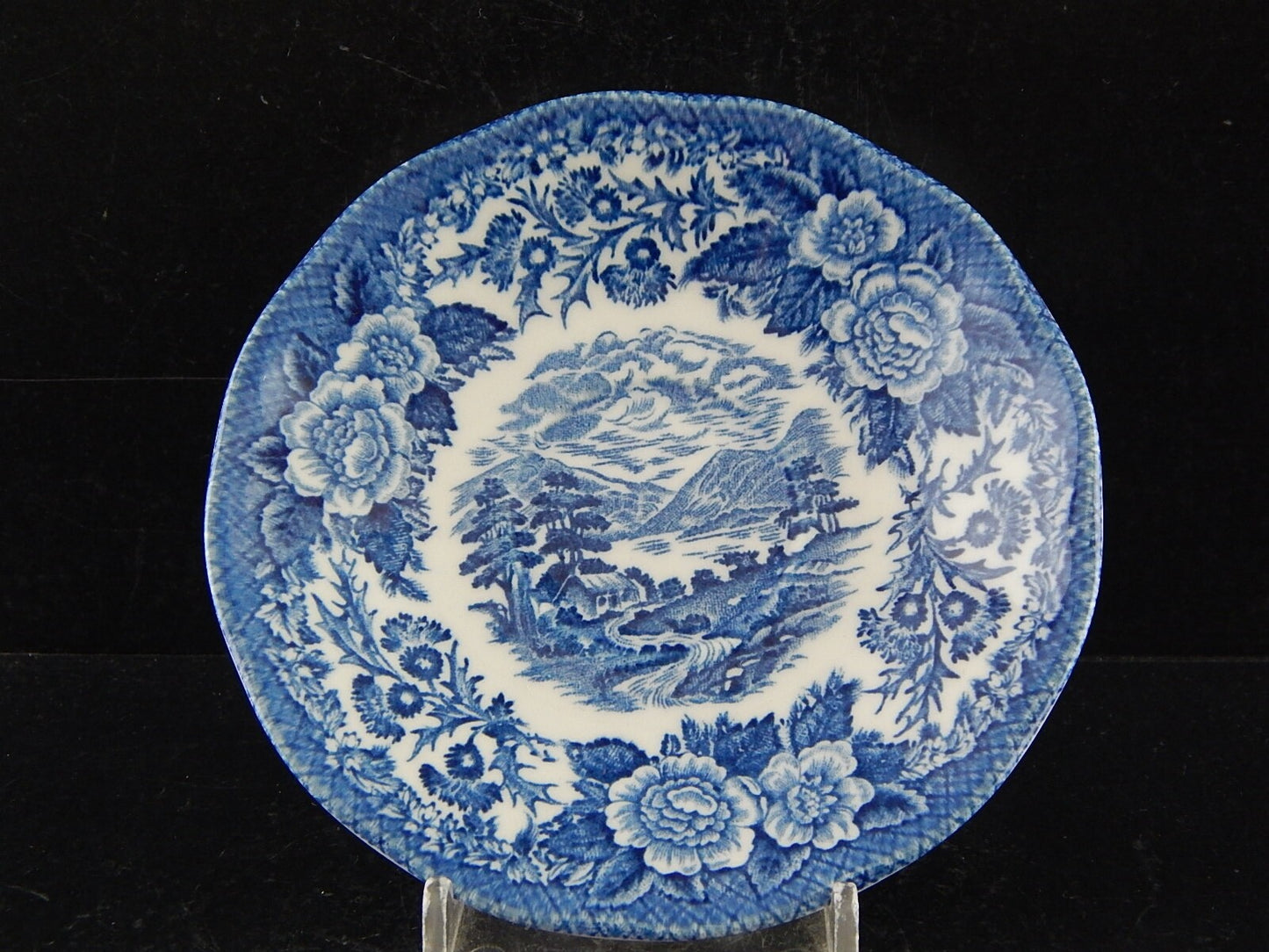 ANTICA RARA TAZZINA CAFFE' SEMI PORCELLANA ENOCH WEDGWOOD COLLEZIONE WOODLAND