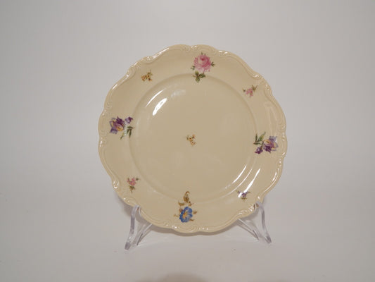 PREZIOSO ROCAILLE ANTICO PIATTO DESSERT PORCELLANA ROSENTHAL POMPADOUR