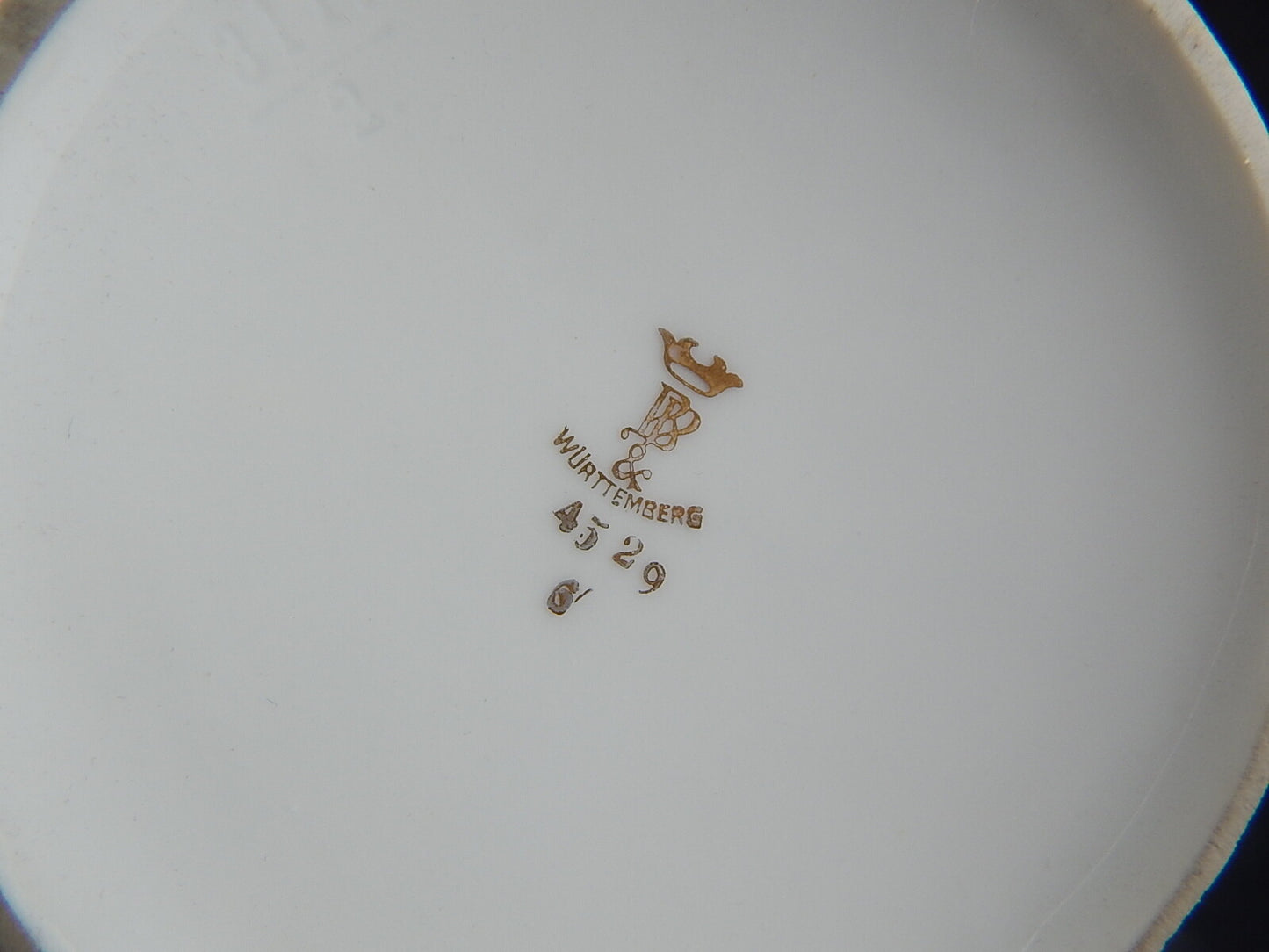 ANTICO PREZIOSO SERVIZIO DA TÈ PORCELLANA WÜRTTEMBERG BAUER & PFEIFFER 1904-34