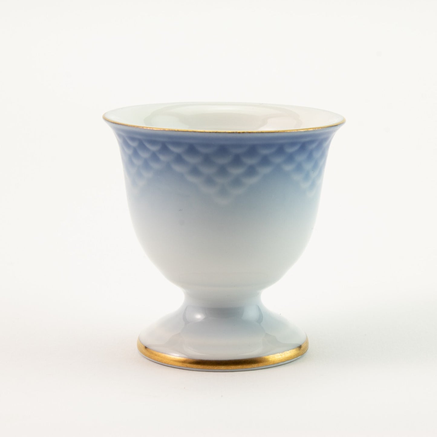 PORTA UOVO PORCELLANA E ORO ZECCHINO GABBIANI ROYAL COPENHAGEN 696