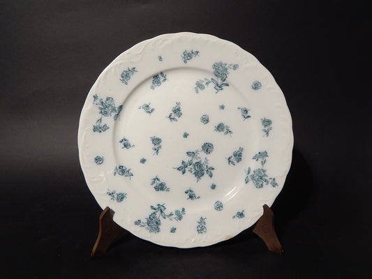 ANTICO PIATTO PORCELLANA INGLESE FURNIVALS FINE 800 FIORELLINI