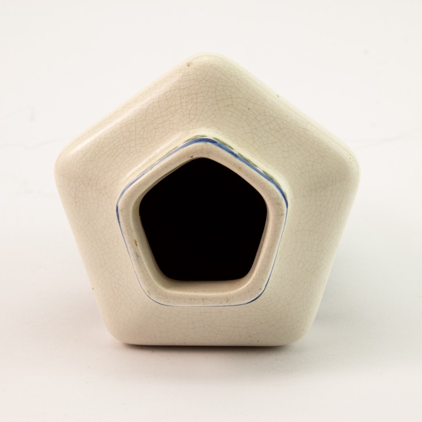 ROYAL COPENHAGEN ALUMINIA ANTICO VASO CERAMICA SOTTOSMALTO 165-102 CM 9X16