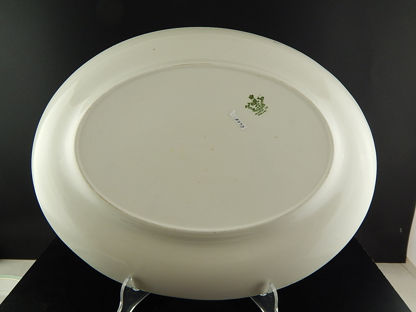 ANTICO GRANDE VASSOIO PIATTO PORTATA ROYAL POTTERY WILKINSON SEMI PORCELLANA