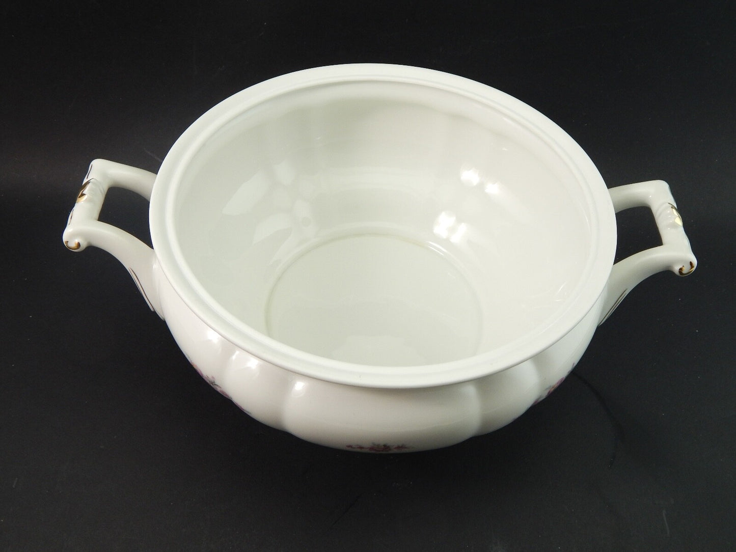 ANTICO 1935 CENTROTAVOLA FRUTTIERA PORCELLANA VERBANO LAVENO ANDLOVITZ