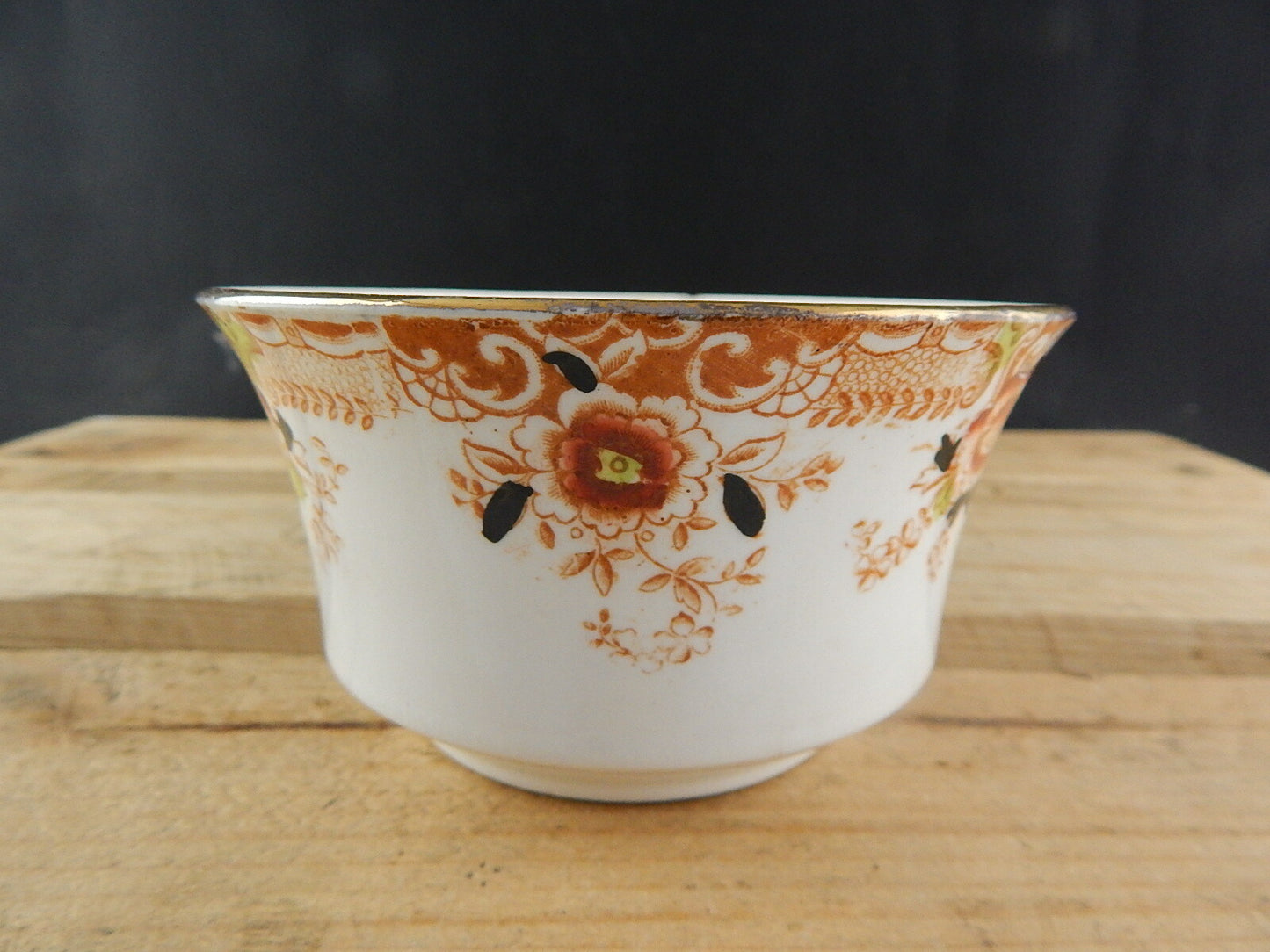 ANTICA PREZIOSA CIOTOLA ZUCCHERIERA PORCELLANA INGLESE EPOCA VITTORIANA