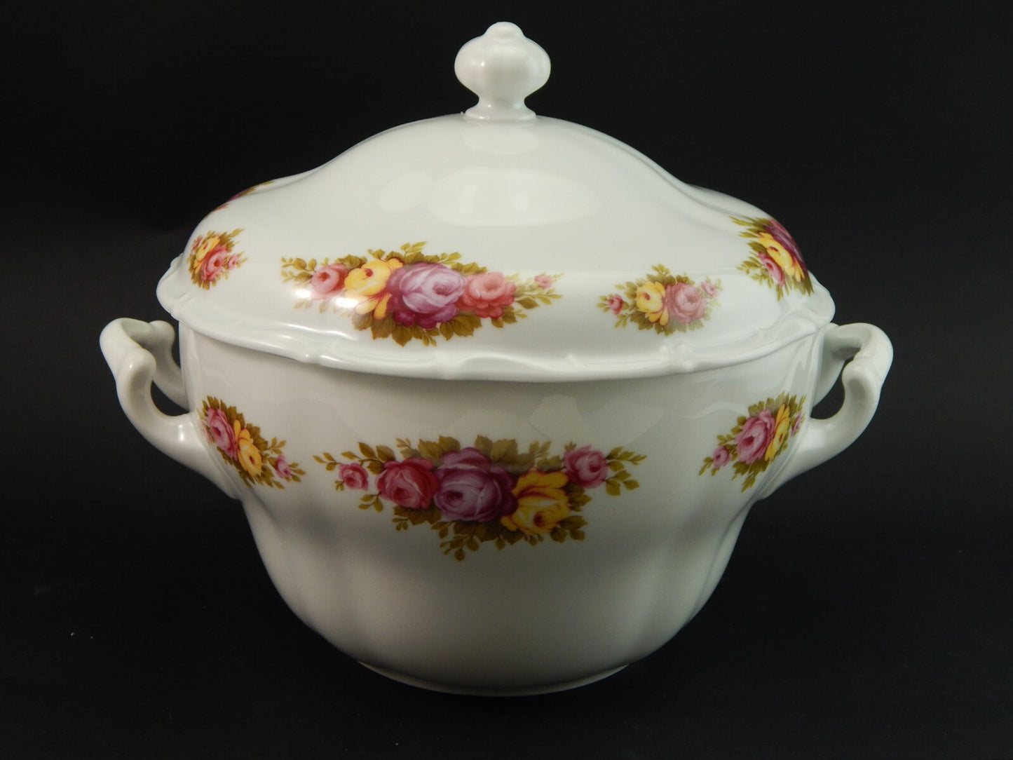 VINTAGE SERVIZIO TAVOLA PIATTI PORCELLANA SELTMANN WEIDEN BAVARIA COUNTRY ROSES