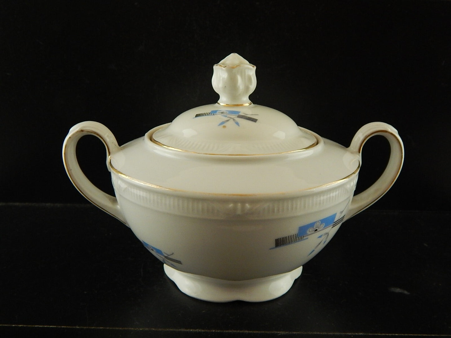 PREZIOSO ANTICO ART DECO SERVIZIO TE' PORCELLANA ZEH SCHERZER BAVARIA