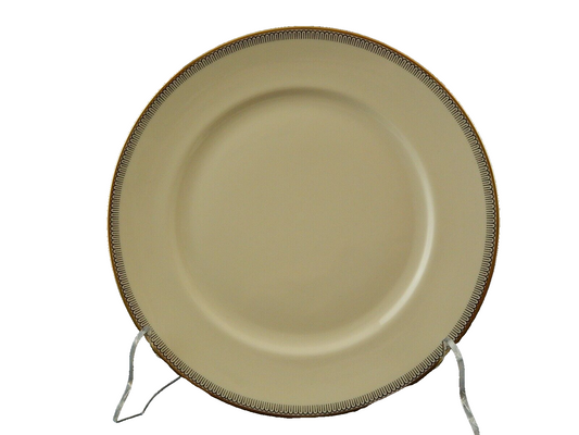 VINTAGE SERVIZIO 6 PIATTI PIANI PORCELLANA IMPERO VOHENSTRAUSS BAVARIA SELTMANN