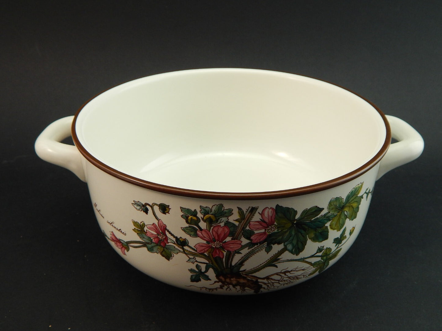 VINTAGE VILLEROY&BOCH ZUPPIERA CENTROTAVOLA PORCELLANA COLLEZIONE BOTANICA