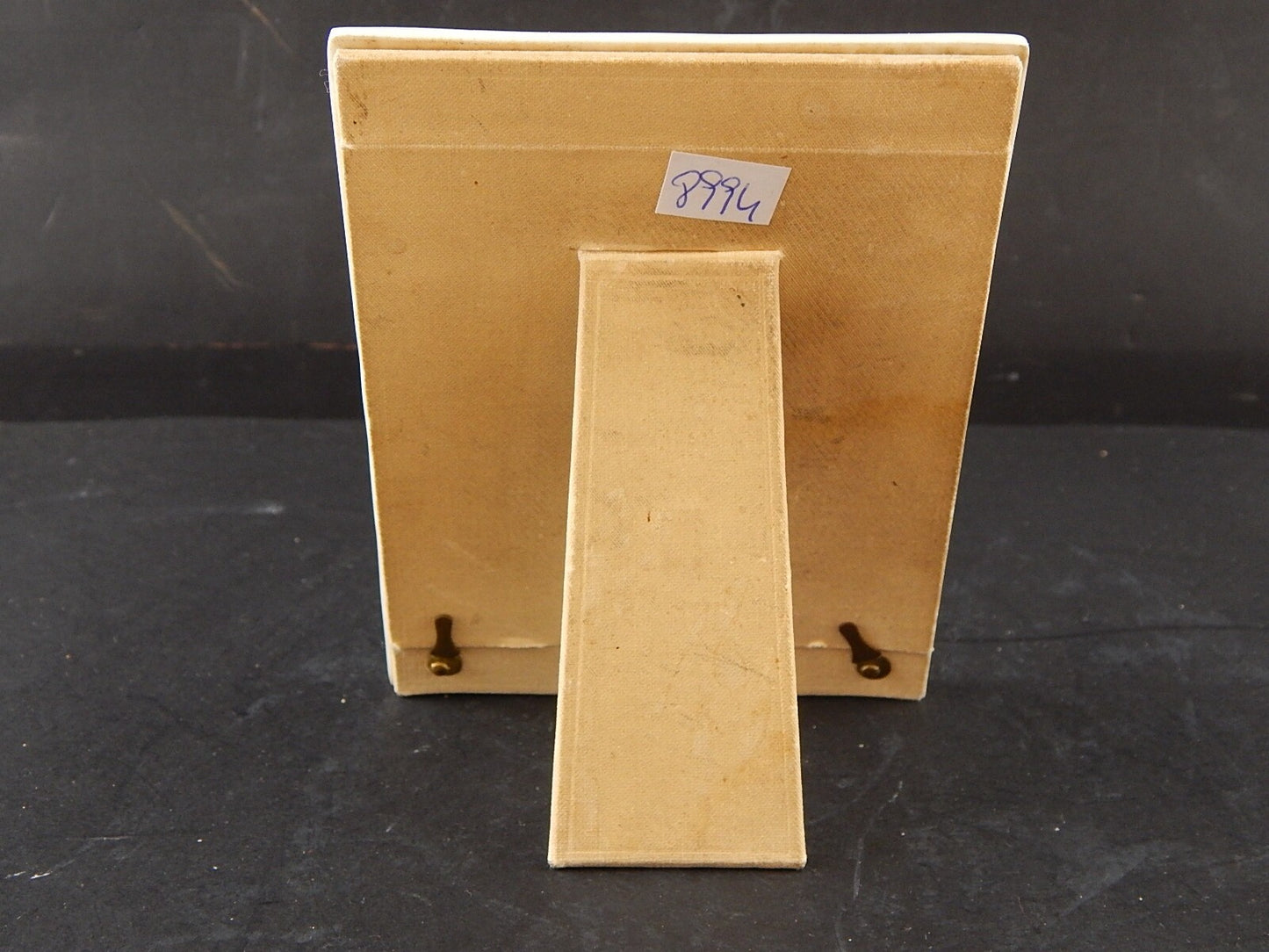 ANTICA PRIMO 900 LIBERTY CORNICE PORTA RITRATTO FOTO IN PORCELLANA