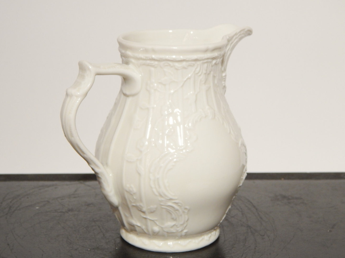 VINTAGE STILE ROCAILLE ELEGANTE LATTIERA BRICCO SANS SOUCI PORCELLANA ROSENTHAL