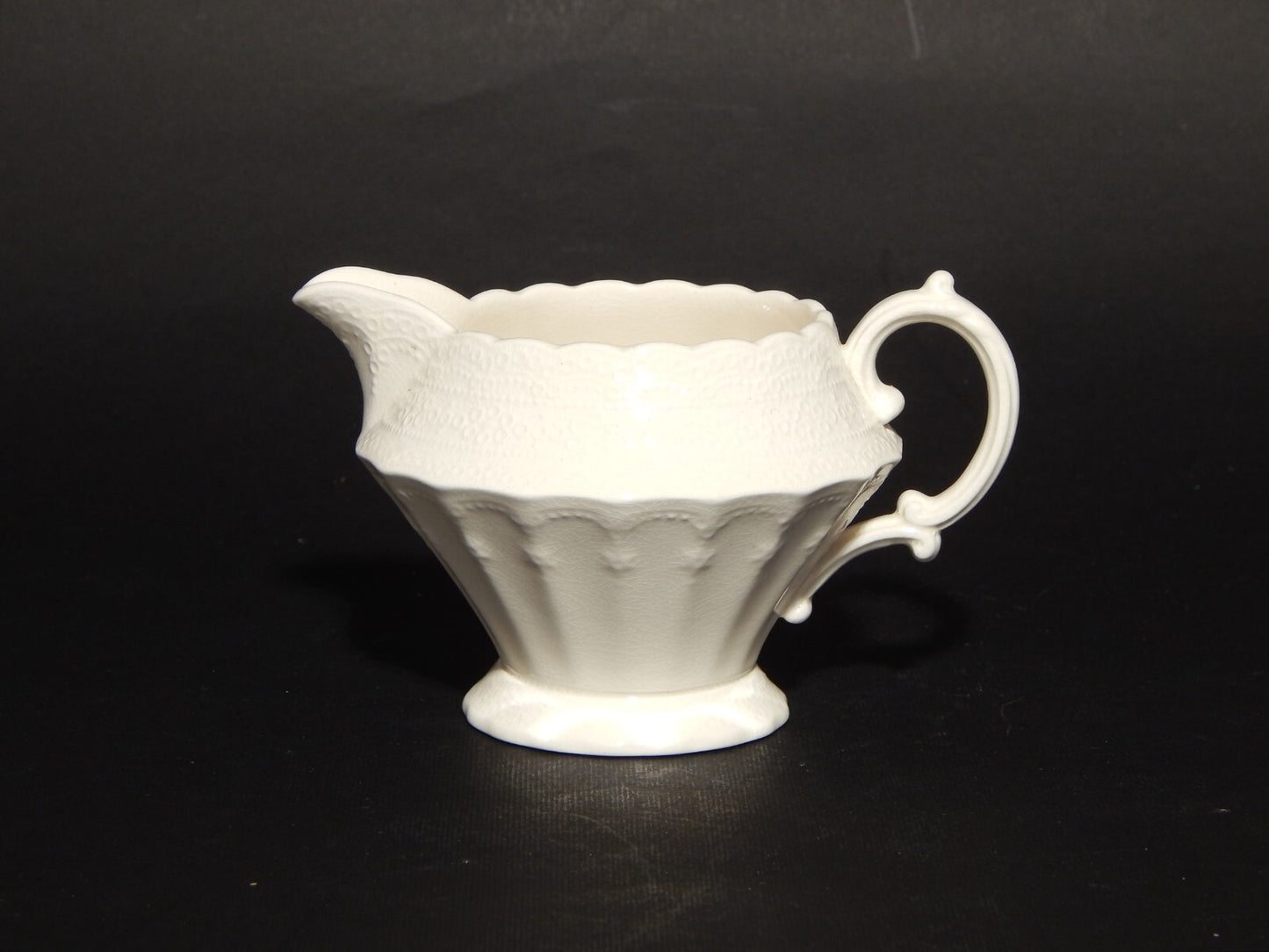 ANTICA LATTIERA SALSIERA INGLESE SEMI PORCELLANA COPELAND SPODE'S JEWEL 1926