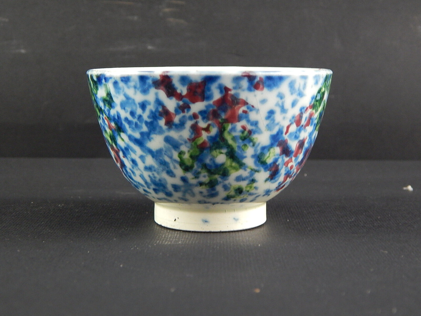 ANTICA RARA TAZZA CERAMICA J. B. CAPPELLEMANS JEMAPPES META' 800 CAMOUFLAGES