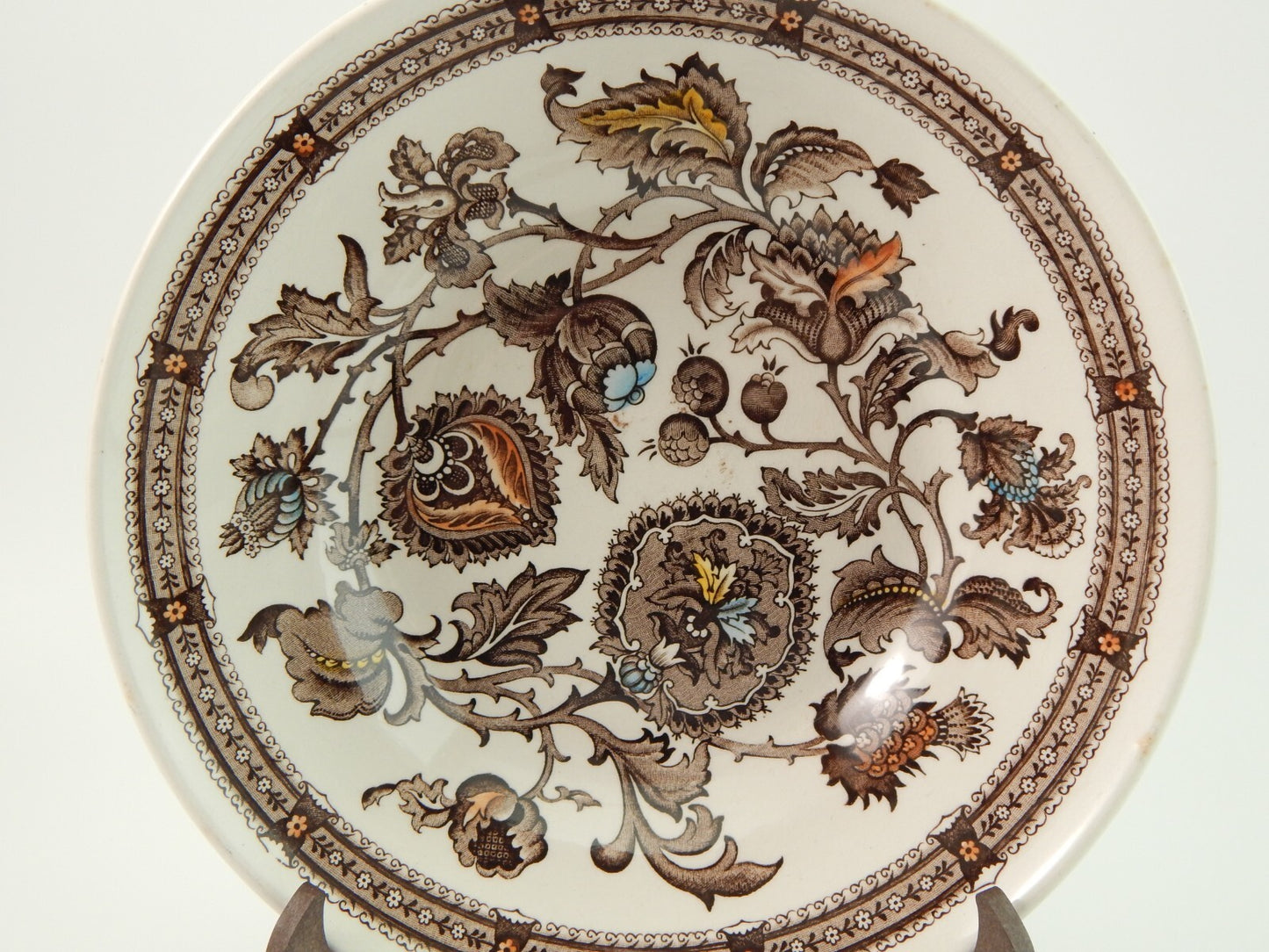 VINTAGE CIOTOLA TERRINA PORCELLANA RIDGWAY 1792 STAFFORDSHIRE JACOBEAN