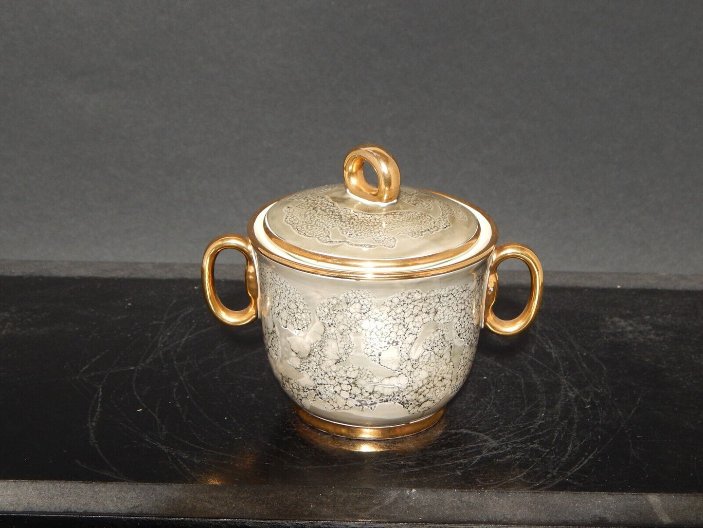 VINTAGE ZUCCHERIERA CERAMICA MADE IN ITALY CERAMISTA BRUNO GIACHETTI