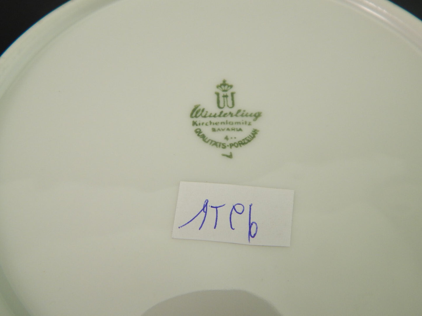 WINTERLING BAVARIA PORCELLANA BIANCA ORO ANNI 70 SERVIZIO PIATTI TAVOLA 41 PEZZI