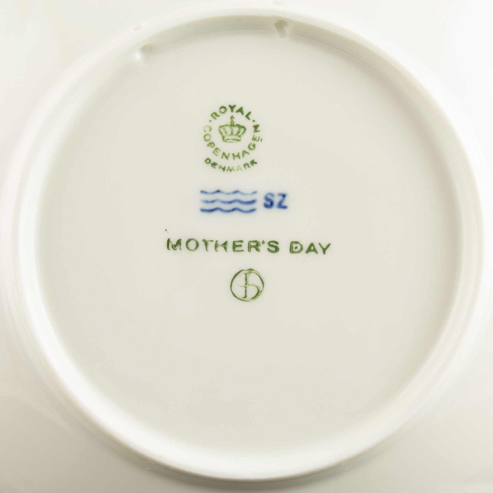 ROYAL COPENHAGEN PIATTO FESTA DELLA MAMMA 1978 ORIGINALE PORCELLANA PRIMA SCELTA