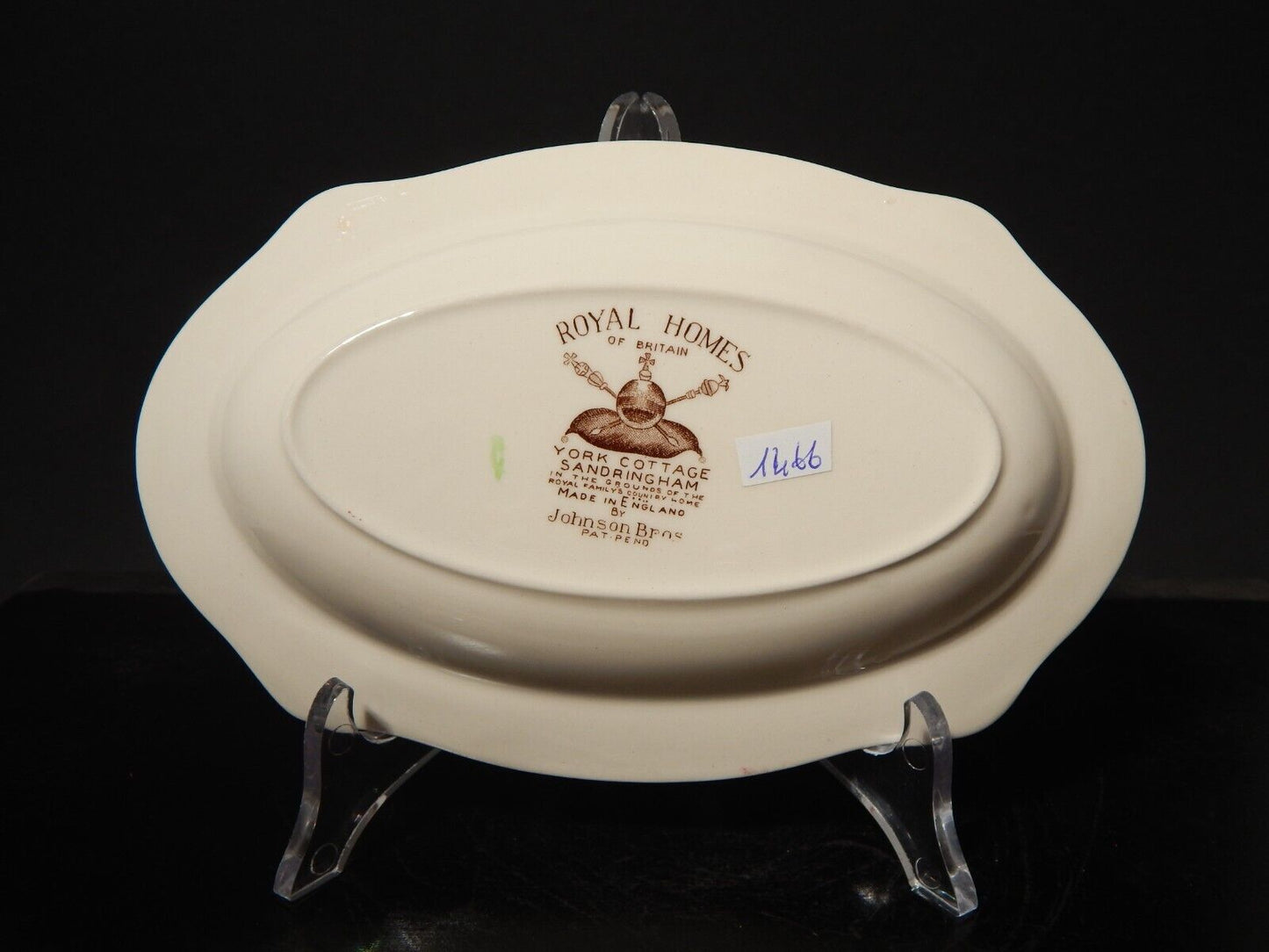 ANTICA RAVIERA PORCELLANA JOHNSON BROS ROYAL HOMES OF BRITAIN YORK COTTAGE