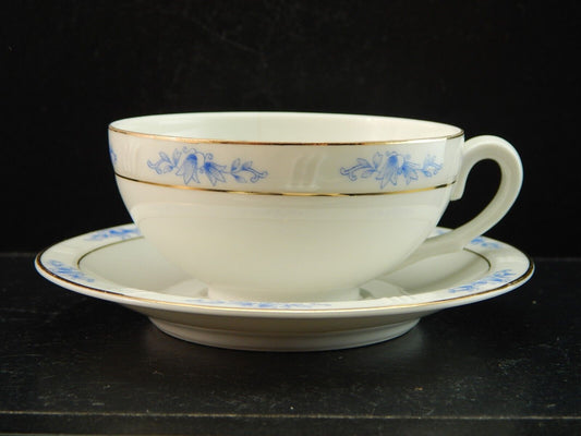 ANTICA 1945 ART DECO TAZZINA CAFFE' PORCELLANA H & C CHODAU BOHEMIA DIFETTO