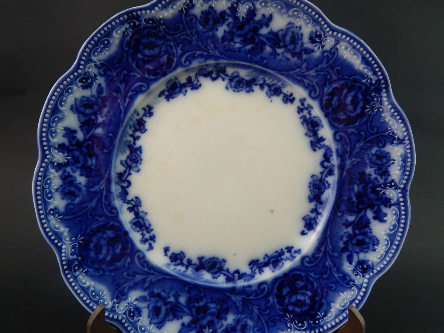 WEDGWOOD&CO ATALANTA ANTICO PIATTO CM 25 SEMI-PORCELLANA DEL 1906 DIFETTO