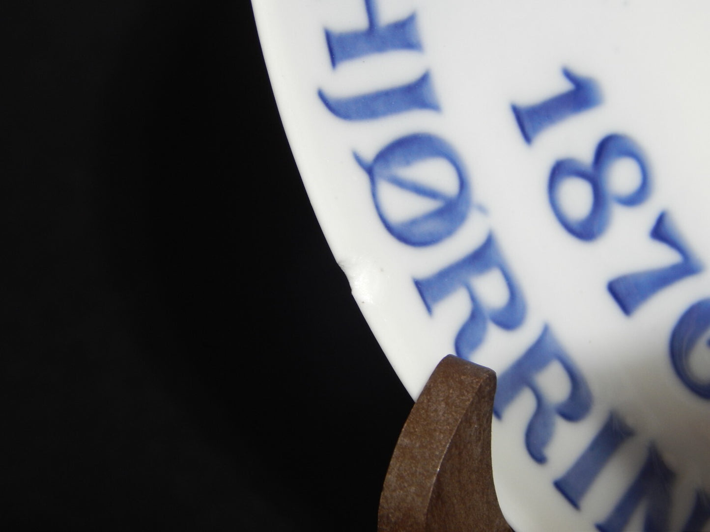 ROYAL COPENHAGEN PIATTO PORCELLANA 1876-1926 HJORRING HAANDVAERKERFORENING