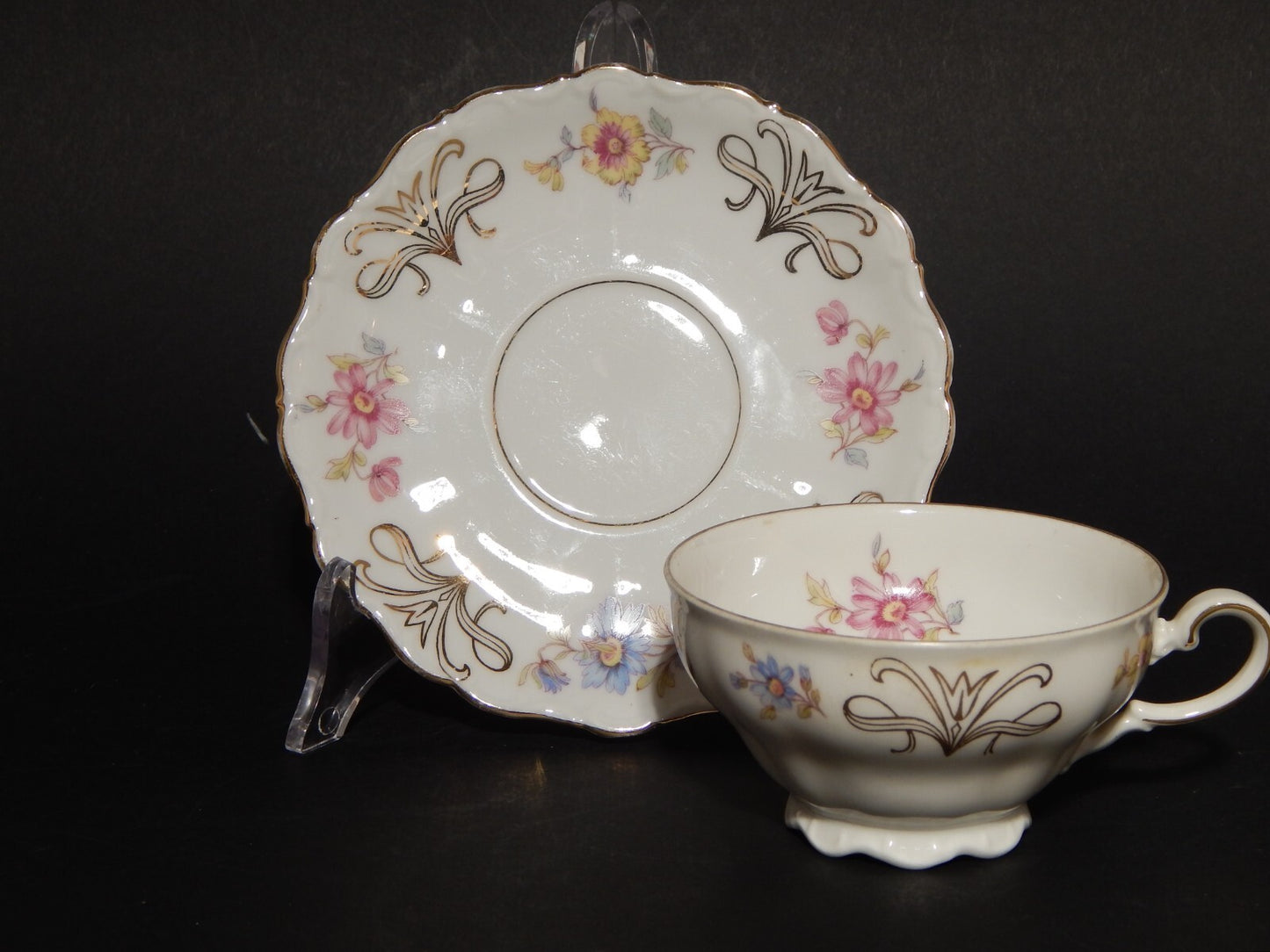 ANTICA TAZZA TE' PORCELLANA BIANCA BAVARIA SELTMANN WEIDEN THERESIA B1100