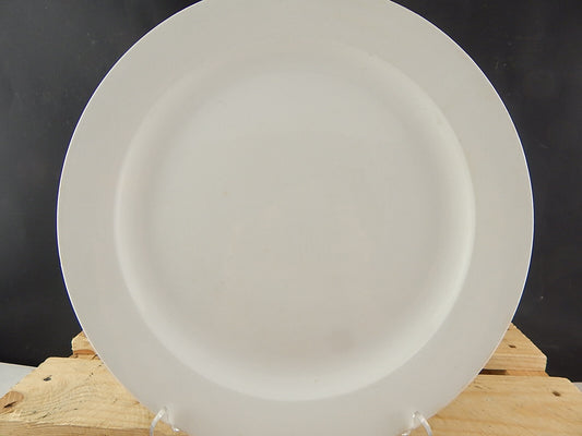 ANTICO VASSOIO PIATTO PORTATA CERAMICA BIANCA SOCIETÀ CERAMICA REVELLI LAVENO