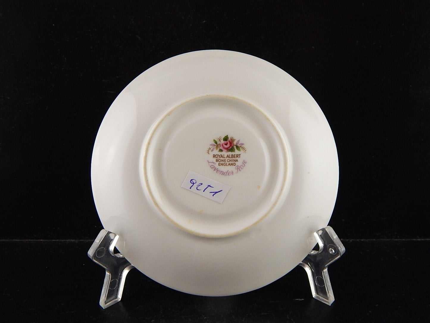 PREZIOSA PORCELLANA ROYAL ALBERT VINTAGE TAZZA COLLEZIONE LAVENDER ROSE ANNI '60