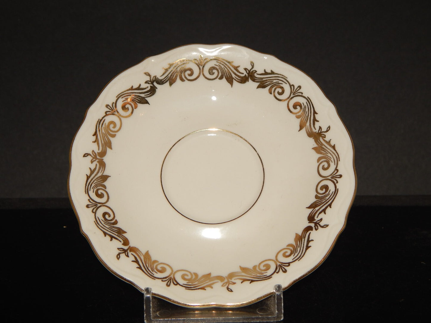 ANTICA TAZZINA CAFFE' PORCELLANA DECORO ORO VOHENSTRAUSS BAVARIA JOHANN SELTMANN