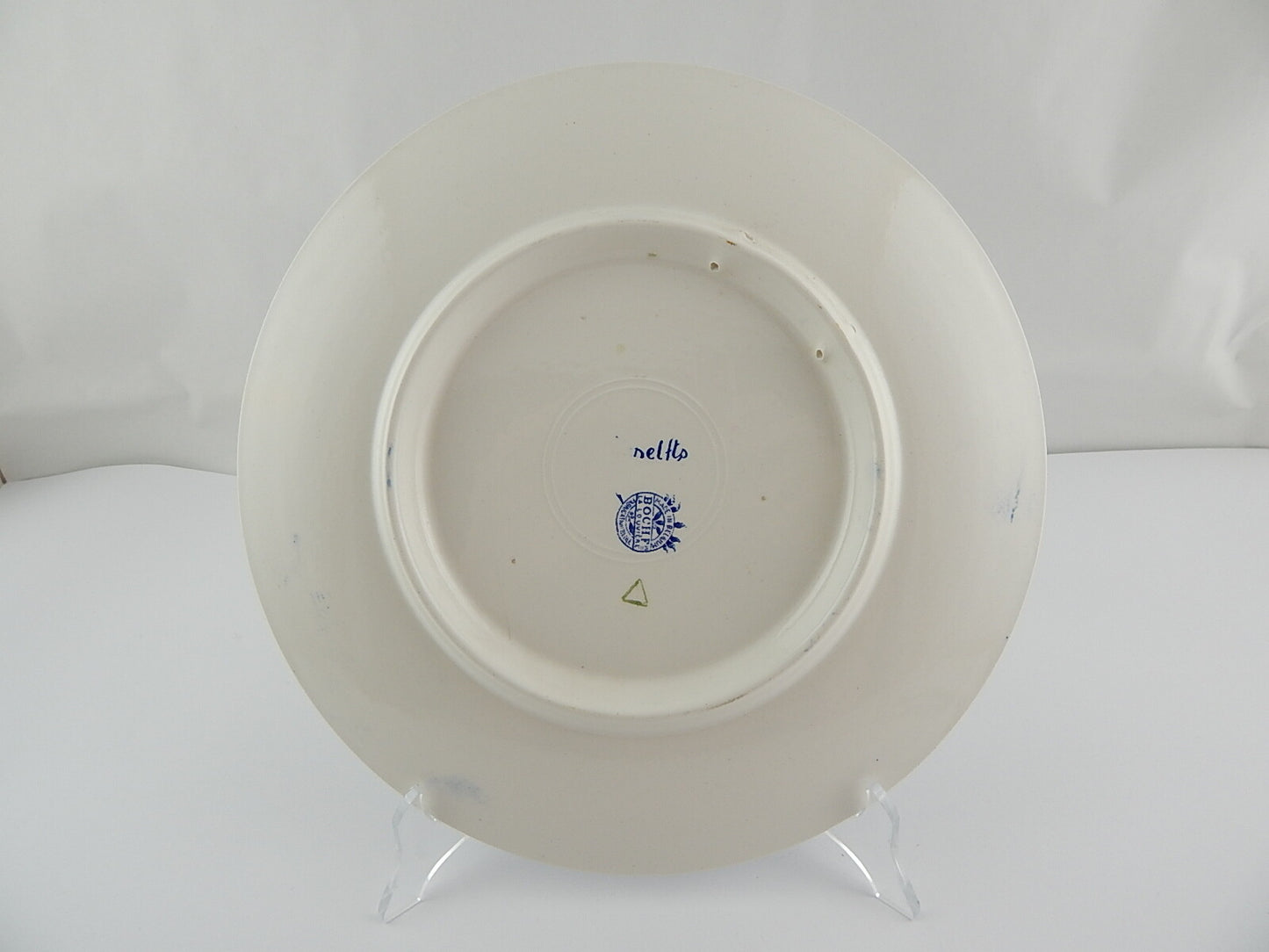 PIATTO DELFTS CERAMICA MADE FOR ROYAL SPHYNX HOLLAND BOCH FRERES LA LOUVIERE#