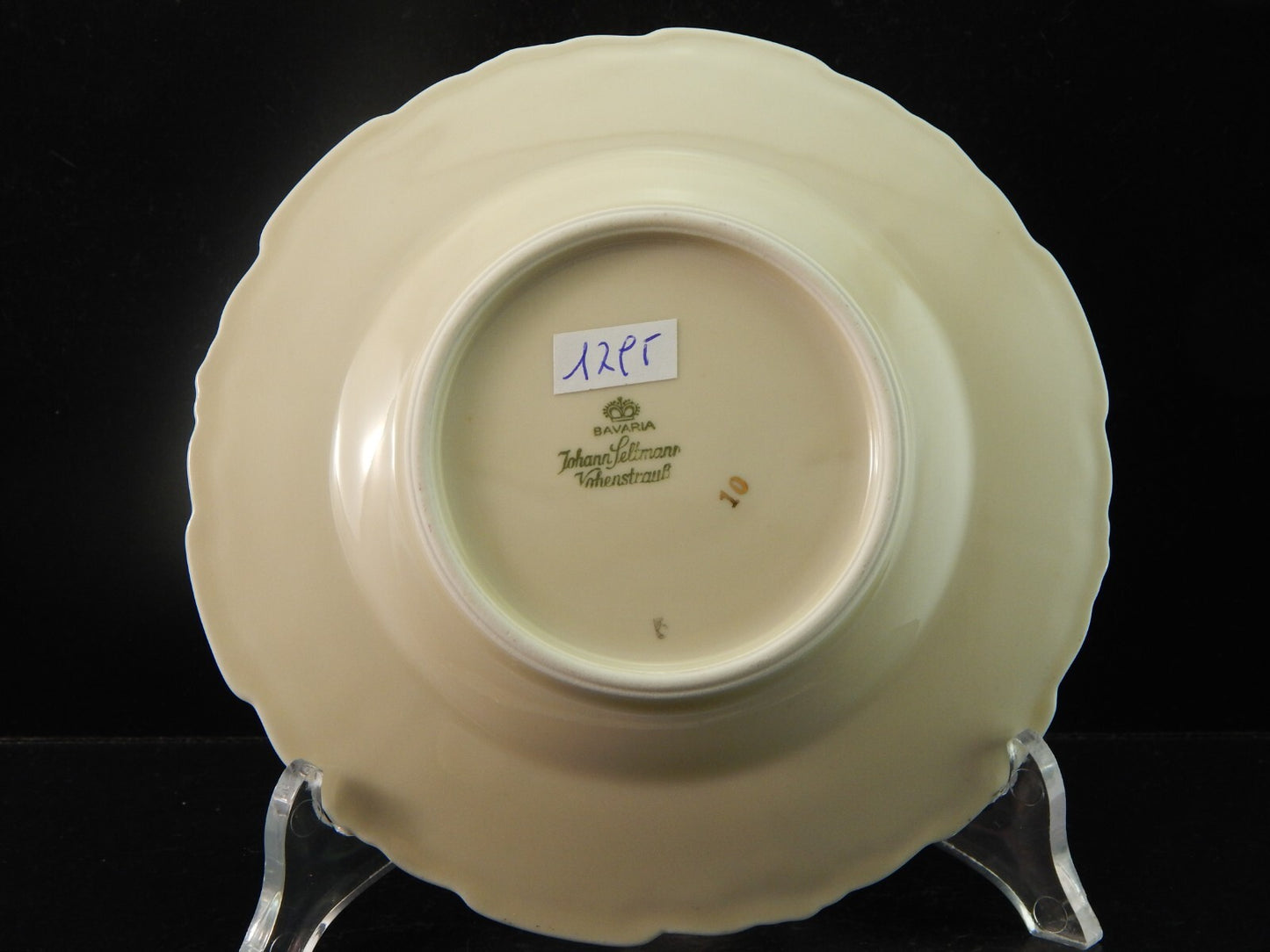 ANTICA ROCAILLE TAZZA DA TE' PORCELLANA VOHENSTRAUSS JOHANN SELTMANN BAVARIA