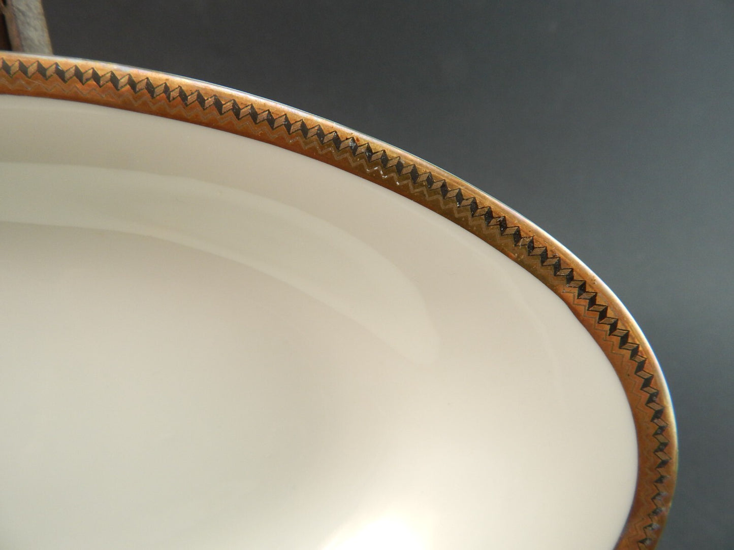 ANTICA RAVIERA VASSOIO OVALE IMPERO PORCELLANA RICHARD GINORI DOCCIA DEL 1939