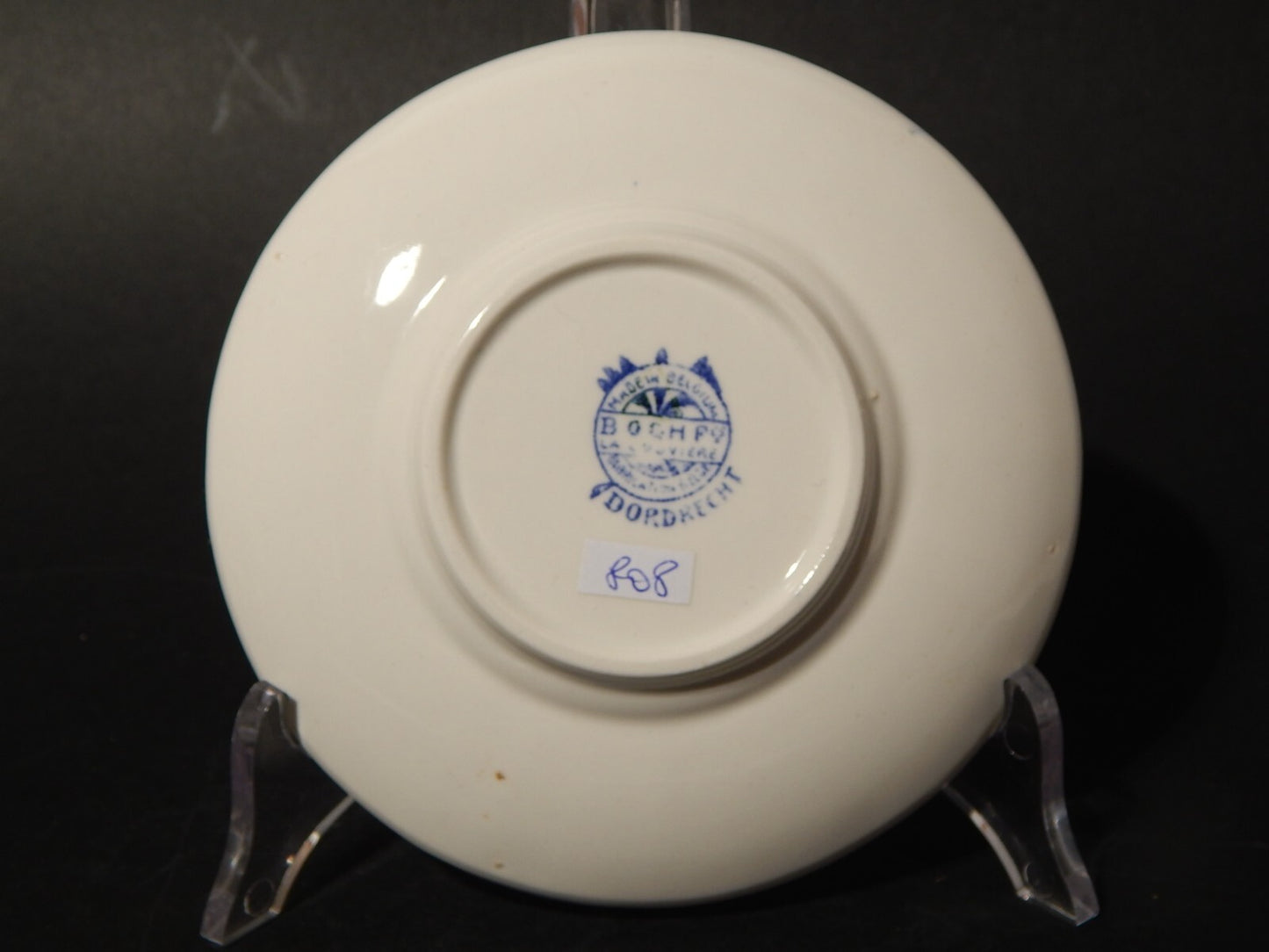 ART NOUVEAU ANTICA TAZZA CAFFE' CERAMICA BOCH FRERES LA LOUVRIERE DORDRECHT