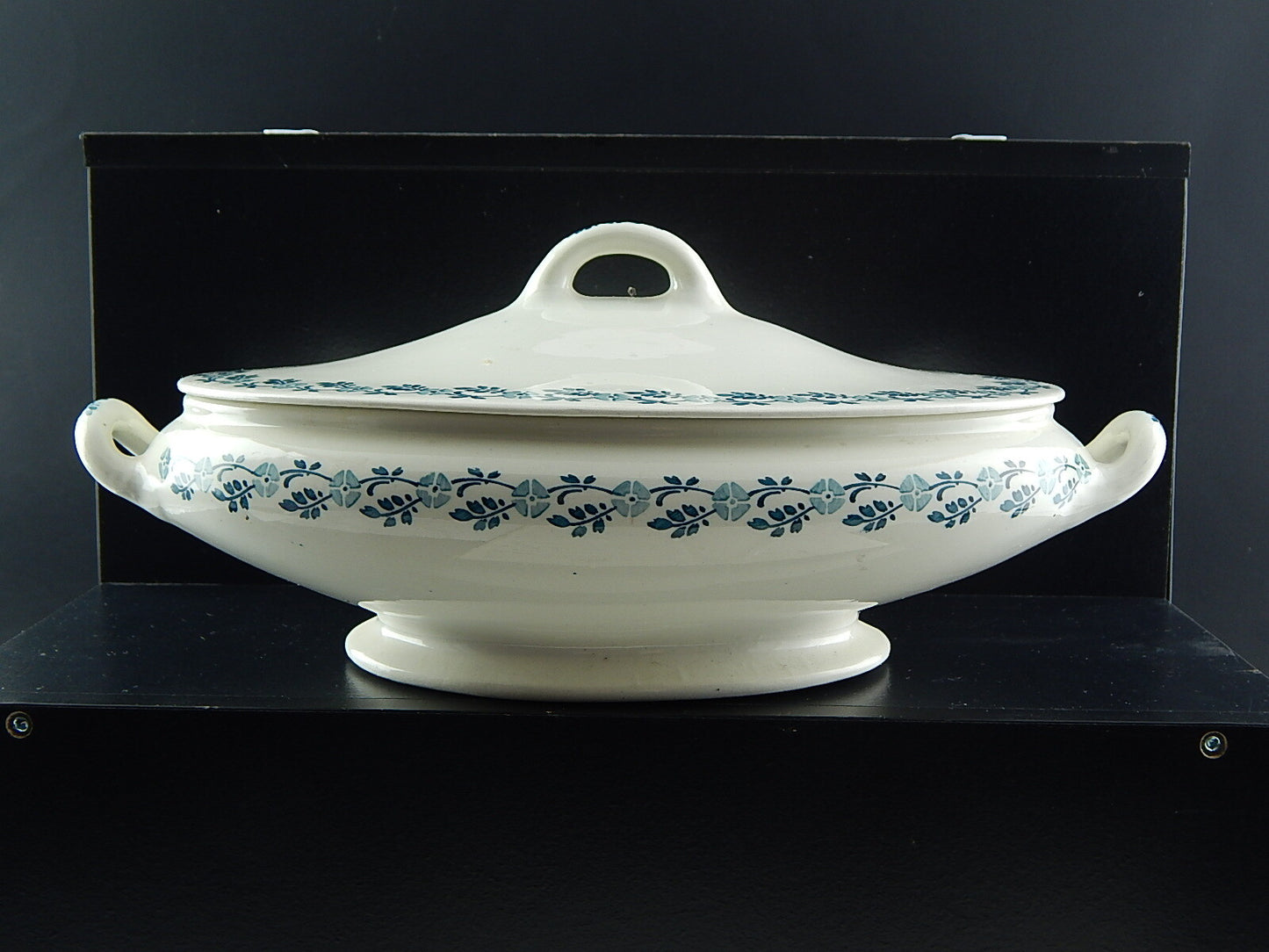 ANTICA ZUPPIERA LEGUMIERA CERAMICA VILLEROY&BOCH WALLERFANGEN FINE 1800