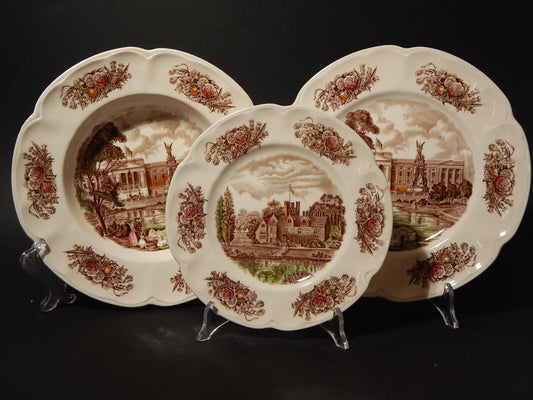 ANTICO SERVIZIO TAVOLA 18 PIATTI PORCELLANA JOHNSON BROS ROYAL HOMES OF BRITAIN