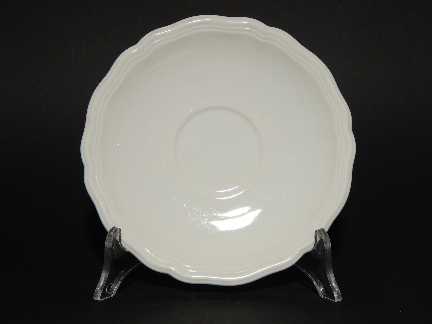 ANTICO SERVIZIO 6 TAZZE BRODO PORCELLANA BIANCA MARIE LUISE BAVARIA SELTMANN W.