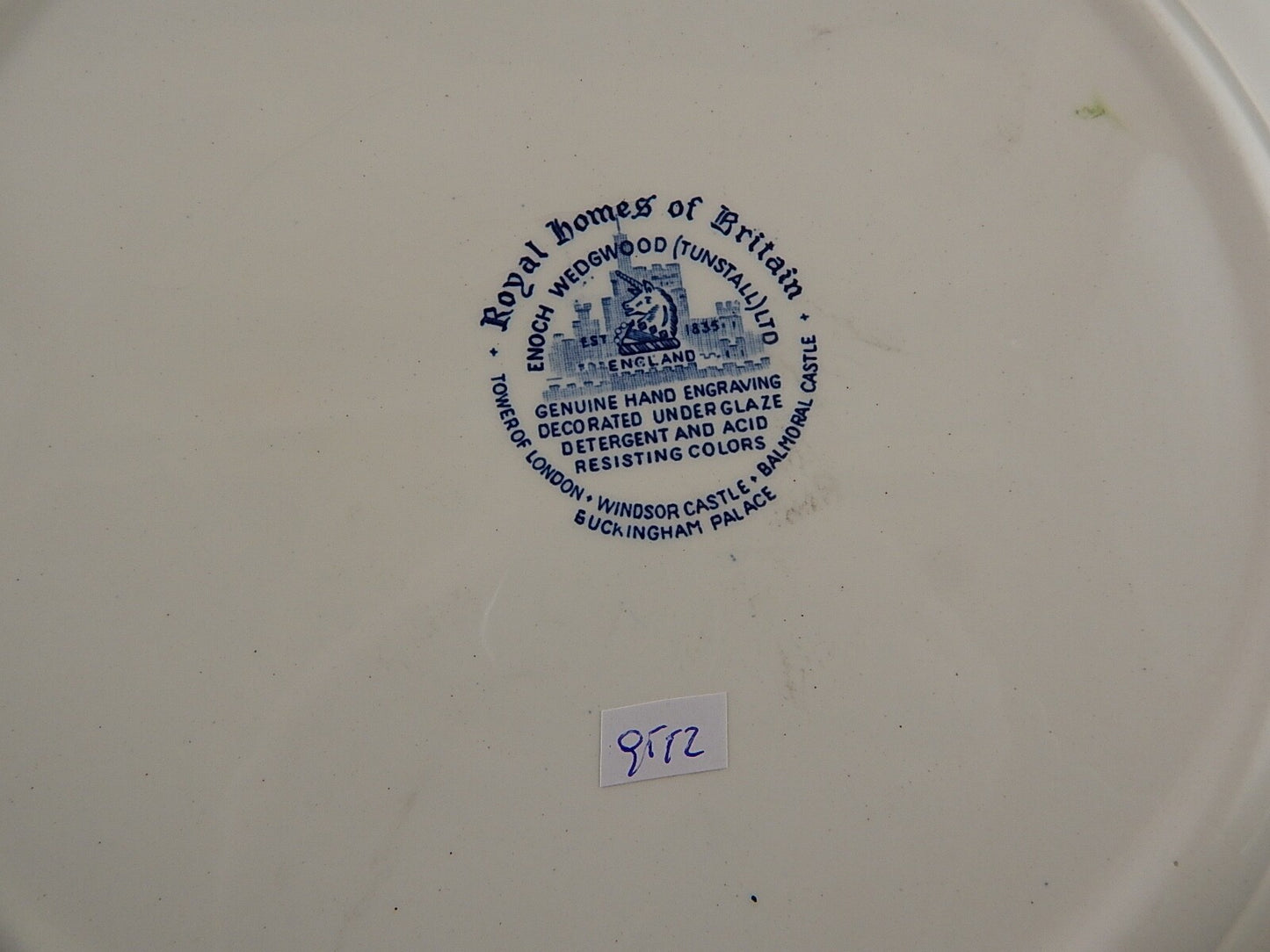 PORCELLANA VASSOIO WEDGWOOD ROYAL HOMES OF BRITAIN BUCKINGHAM PALACE