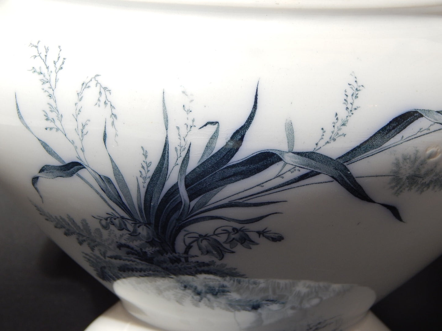 ANTICA ZUPPIERA CENTROTAVOLA PORCELLANA VILLEROY&BOCH ALASKA WALLERFANGEN