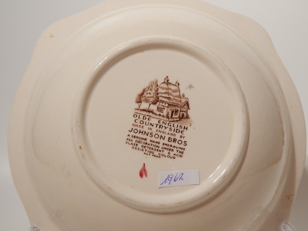 ANTICA CIOTOLA INSALATIERA SEMI PORCELLANA JOHNSON BROS OLDE ENGLISH COUNTRYSIDE