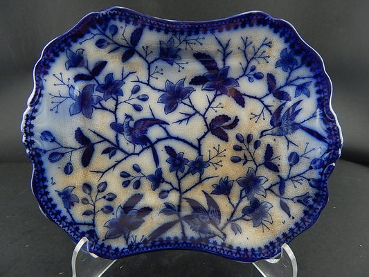 ANTICO PRIMO 800 VASSOIO PORCELLANA VILLEROY&BOCH DECORO BLUE FLOW FASAN W&B 648