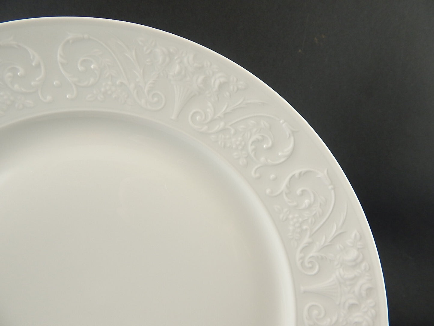 VINTAGE PIATTO VASSOIO LIMOGES RAYNAUD PORCELLANA BIANCA MODELLO WASHINGTON A216