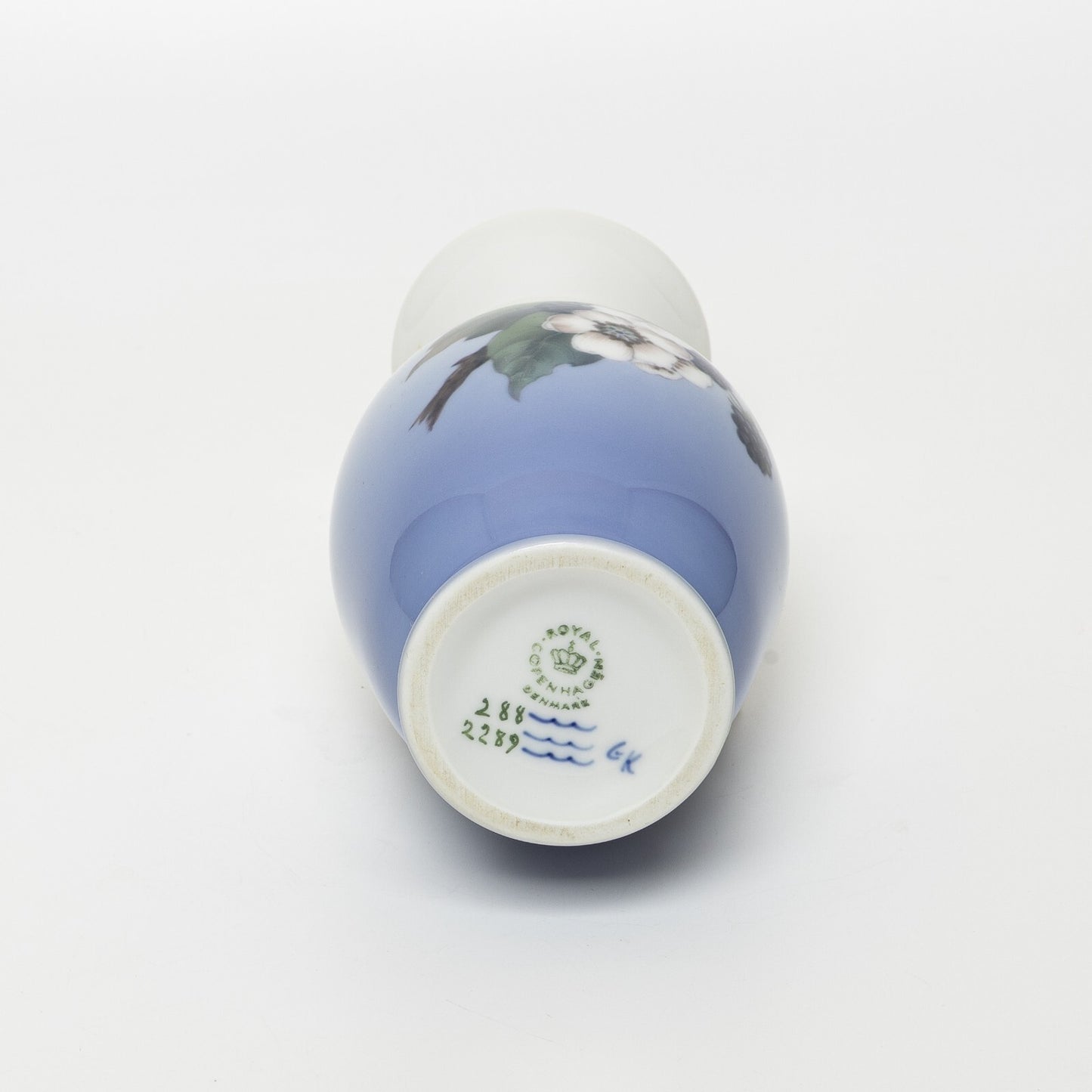 VASO PORCELLANA ROYAL COPENHAGEN "Le More" ORIGINALE CM 18 COD 288/2289