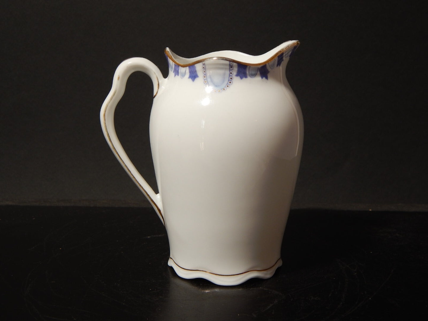 ANTICA LIBERTY 1910 PREZIOSA LATTIERA BRICCO PORCELLANA J.Z.& CO PRE-ROSENTHAL