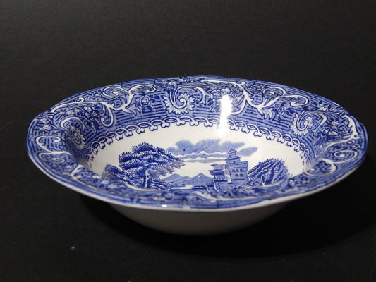 ANTICA CIOTOLA SEMI PORCELLANA POTTERY RIVER SCENES IRON STAFFORDSHIRE