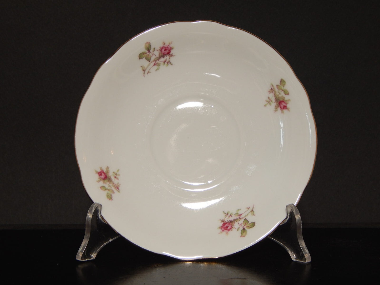 ANTICO TAZZA DA TÈ PORCELLANA BAVARIA OSCAR SCHALLER RHEINPFALZ ROSA CANINA