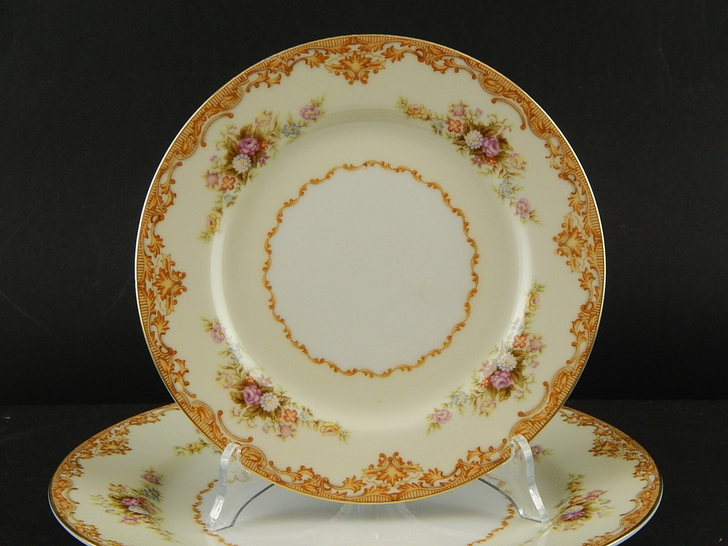 VINTAGE PREZIOSO SERVIZIO TAVOLA PORCELLANA 12 PIATTI SVOTO CHINA JAPAN