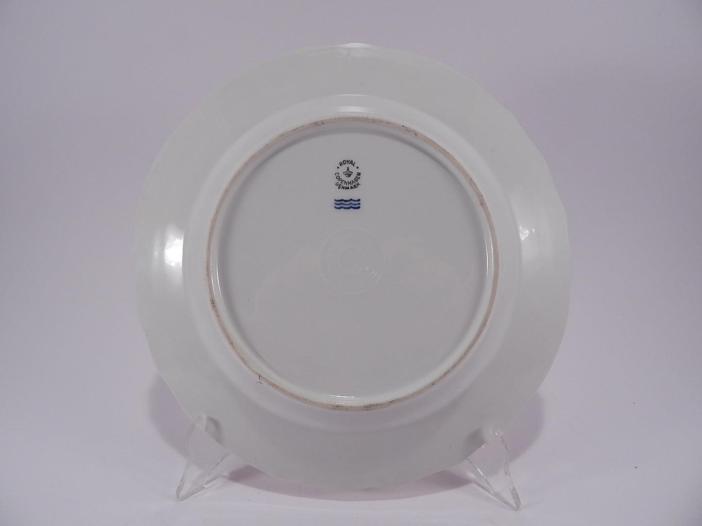 ANTICO PIATTO PORCELLANA IMPERO AUTENTICO ROYAL COPENHAGEN ANNI 1950 COLLEZIONE