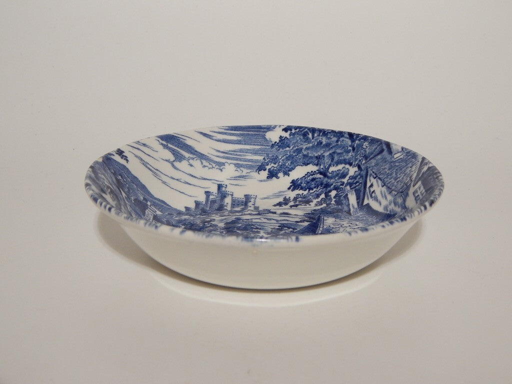 PORCELLANA VINTAGE SET 3 CIOTOLE ENOCH WEDGWOOD OLD ENGLISH VILLAGE STAMPA MANO