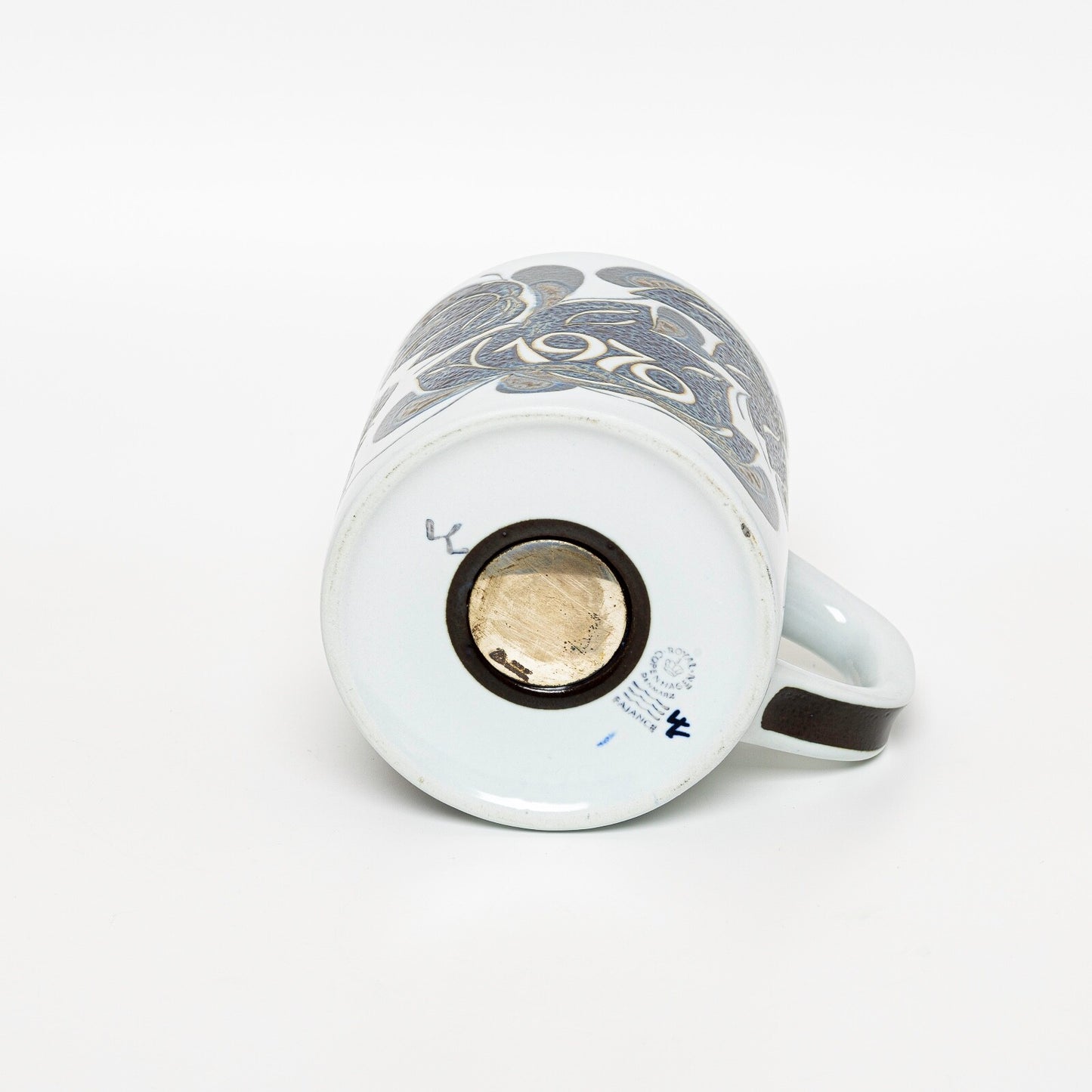 ROYAL COPENHAGEN TAZZA ANNUALE 1979 GRANDE, PORTAPENNE PORTAUTENSILI CERAMICA